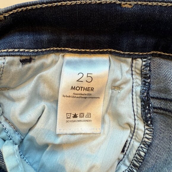 MOTHER The Lil Hustler Ankle Jeans – Heirloom Wash – Size 25 - Picture 9 of 10